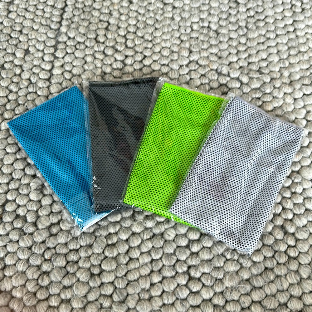 Pack of 4 sweat towels